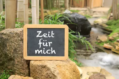 Tafel klein zeit für mich